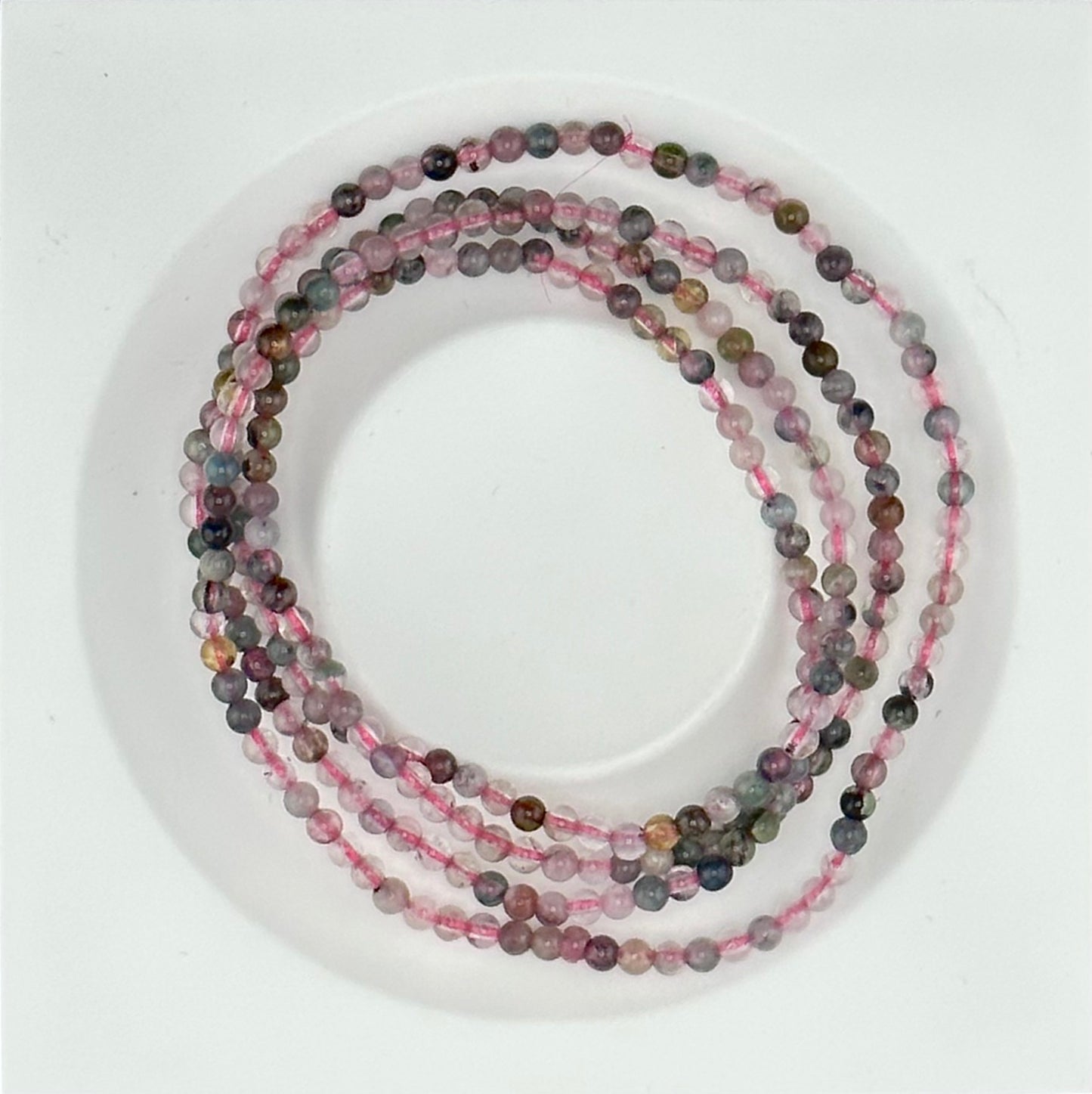 Macy Tourmaline [碧玺] Long Beaded Bracelet