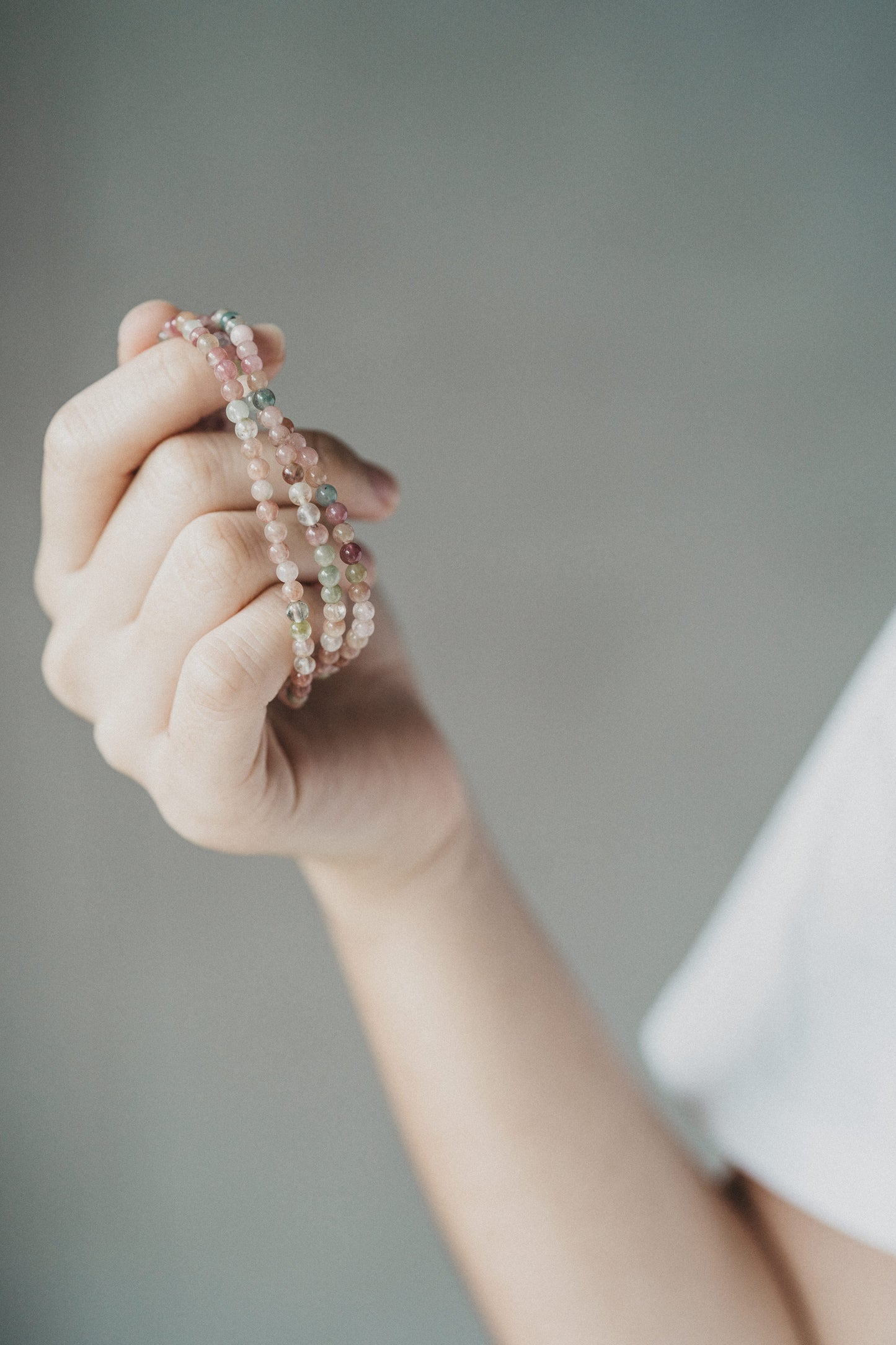 Mathilda Tourmaline [碧玺] Long Beaded Bracelet