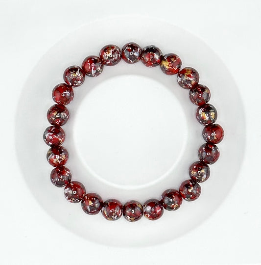 Roxy Chinese Lacquer [大漆珠] Beaded Bracelet