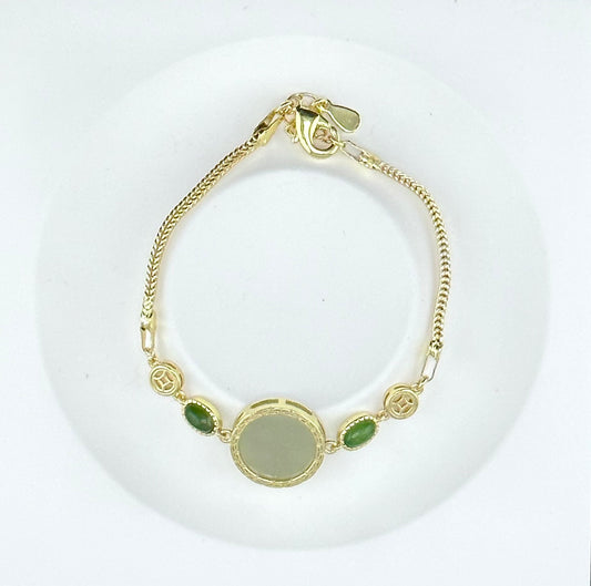 Taya Hetian Jade [和田玉] Bracelet